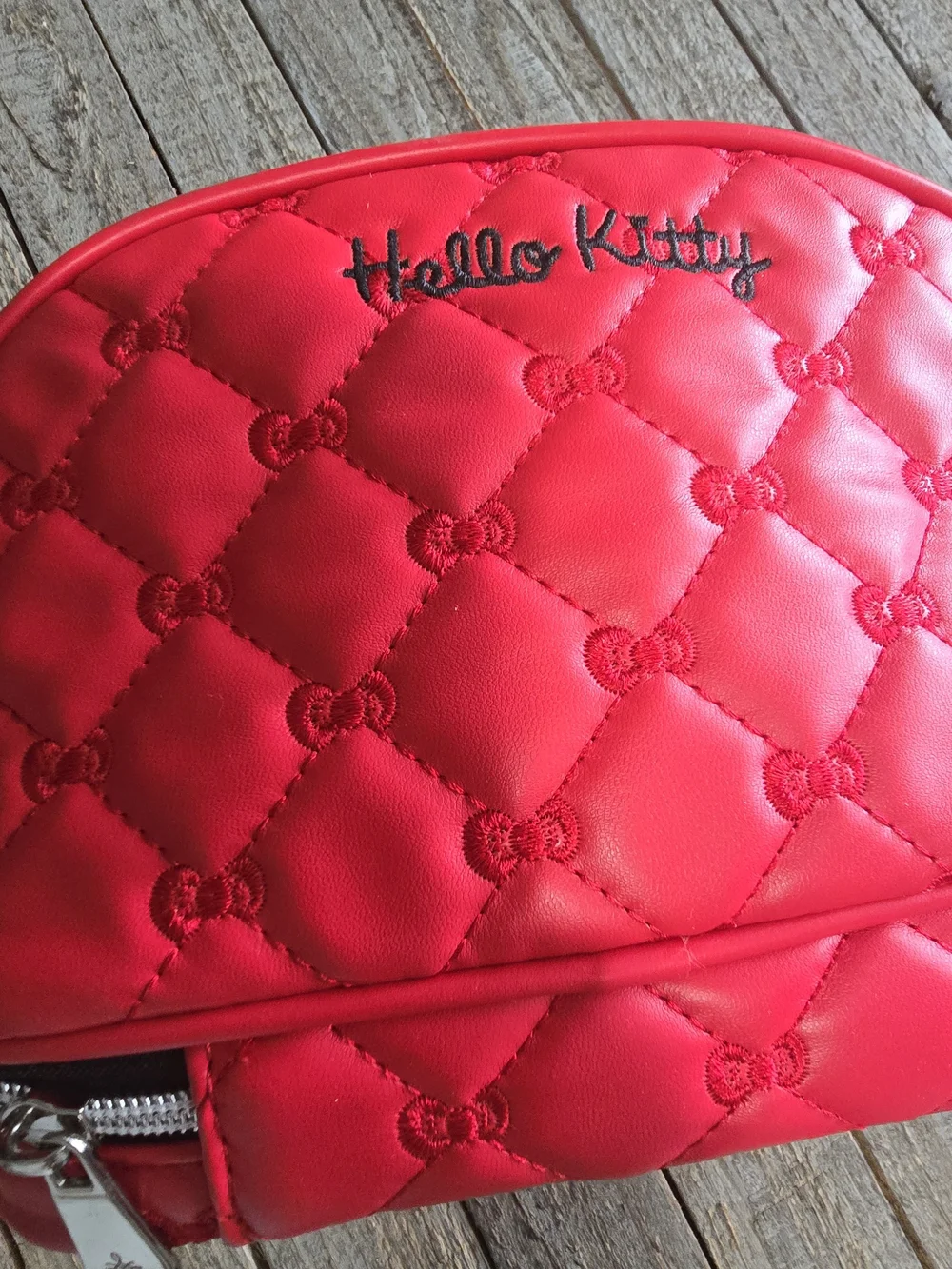 Hello Kitty Quilted Red Cosmetic Case by Impressions